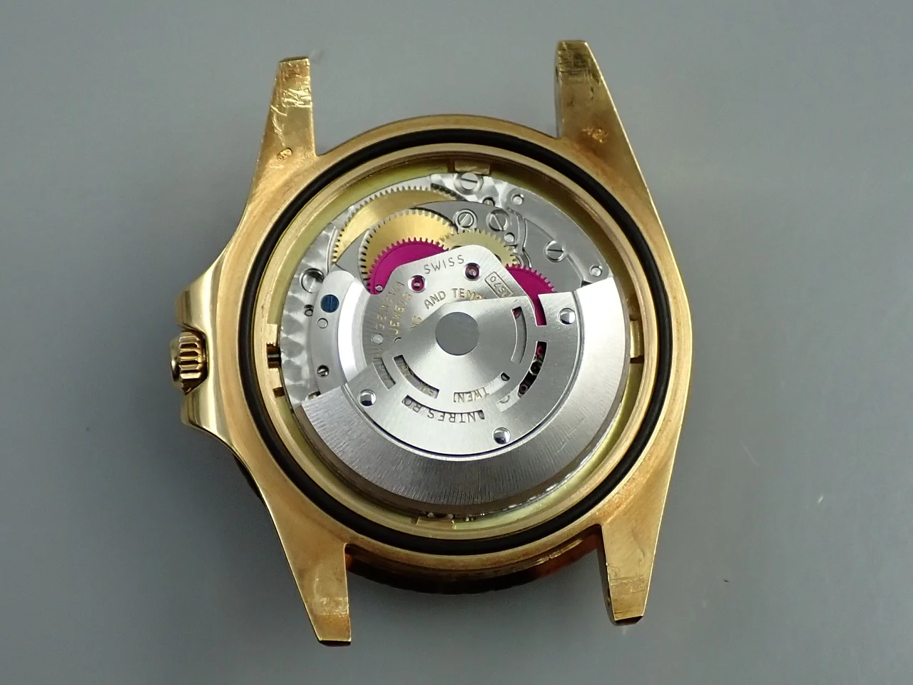 ロレックス GMTマスター Ref.1675/8 イエローゴールド ブラウン文字盤 ジュビリーブレスレット 中古 384M2331 - Image 14