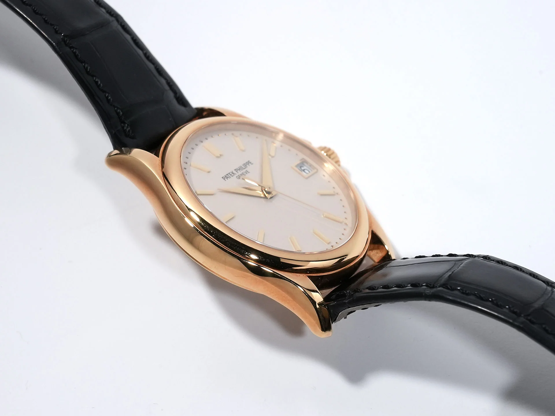 パテックフィリップ カラトラバ Ref.5127J-001 イエローゴールド シルバー文字盤 中古 38zziuwj - Image 5
