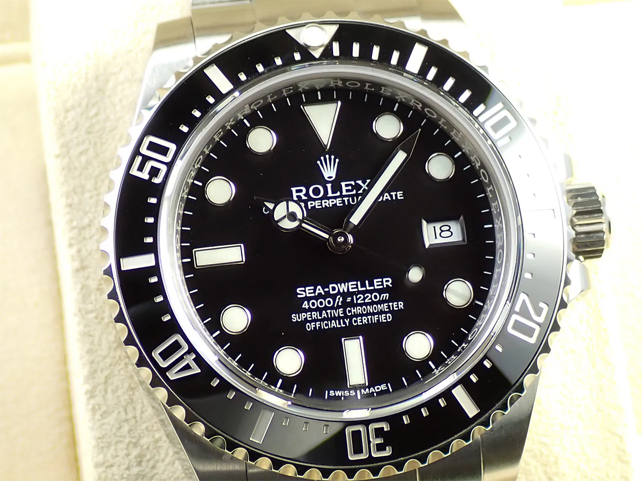ロレックス シードゥエラー 4000 Ref.116600 ステンレススチール ブラック文字盤 - Image 3