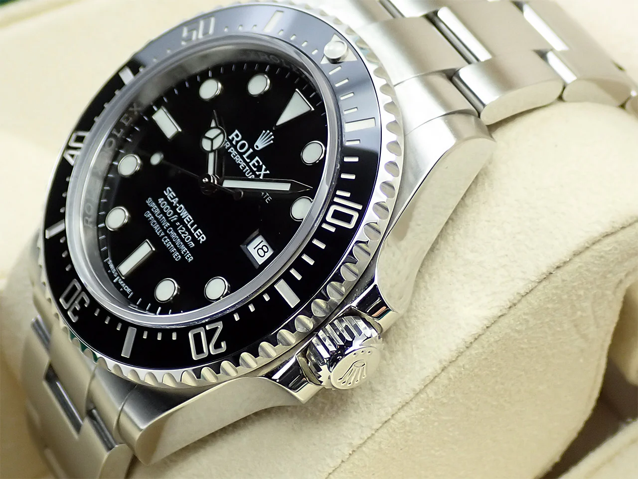 ロレックス シードゥエラー 4000 Ref.116600 ステンレススチール ブラック文字盤 - Image 4
