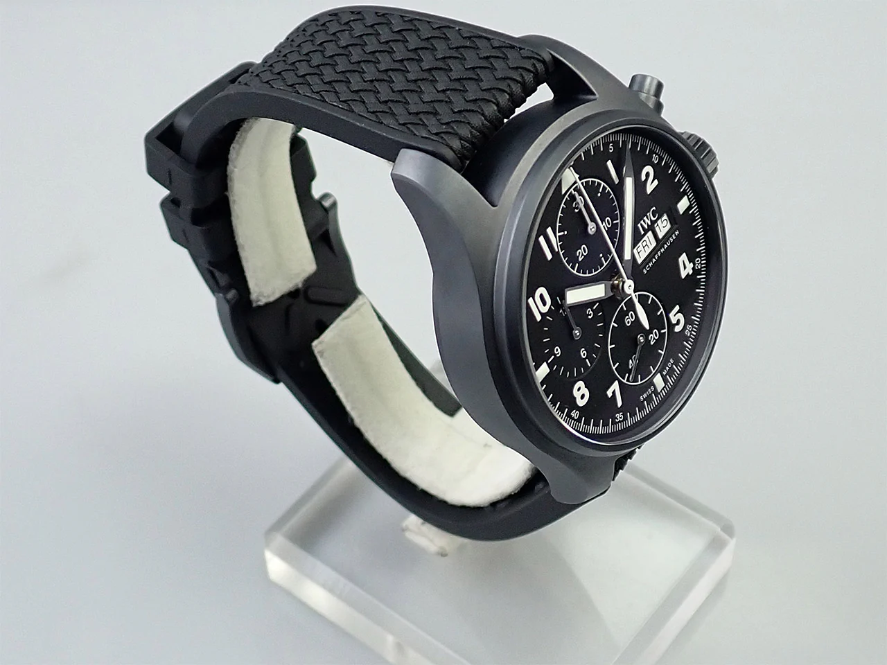 IWC パイロットウォッチ クロノグラフ トリビュート・トゥ・3705 Ref.IW387905 ブラック文字盤 極美品 3AF4MSKX - Image 5