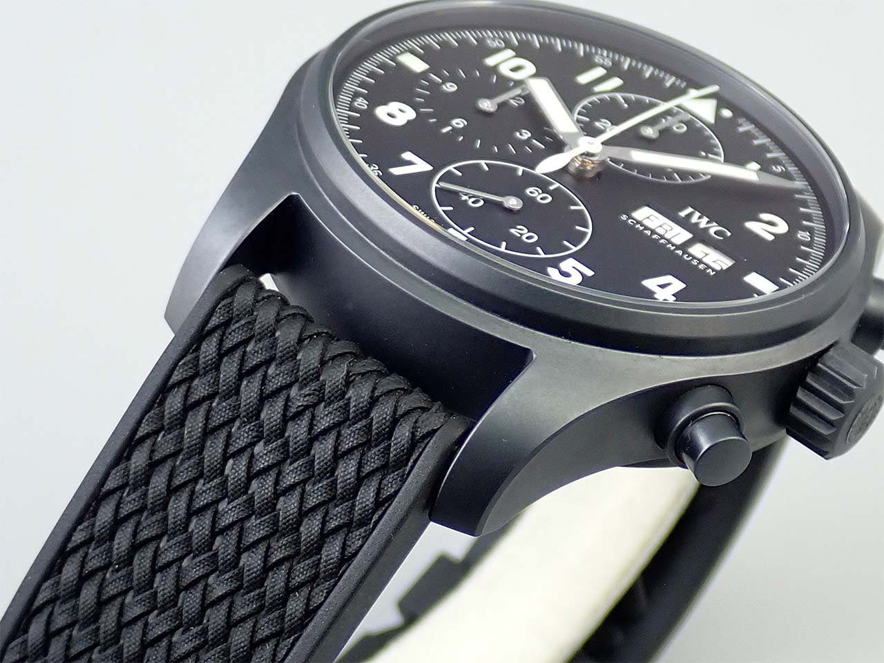 IWC パイロットウォッチ クロノグラフ トリビュート・トゥ・3705 Ref.IW387905 ブラック文字盤 極美品 3AF4MSKX - Image 6