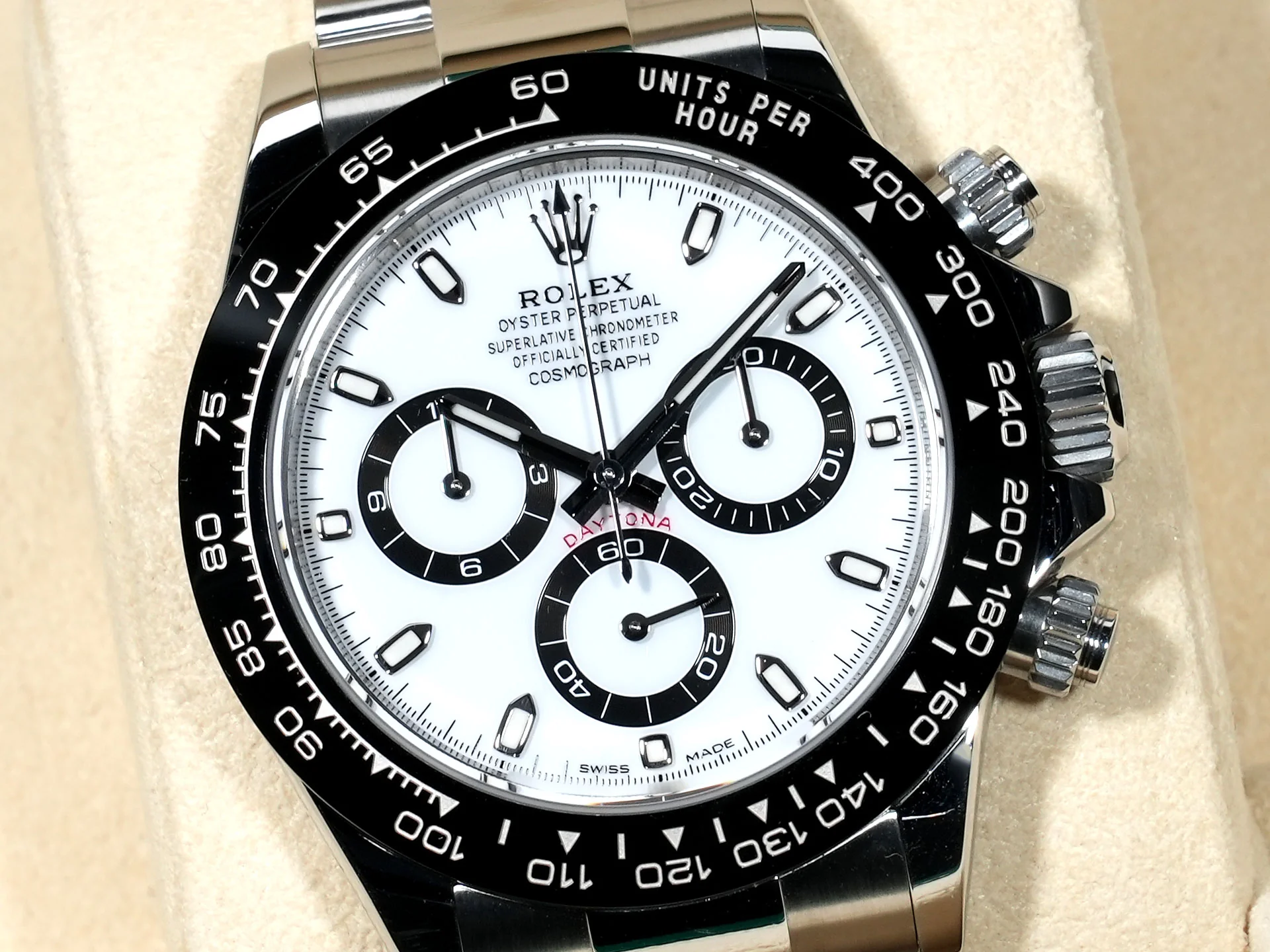 ロレックス デイトナ Ref.116500LN ステンレススチール ホワイト文字盤 中古 3bmmtxe5 - Image 3