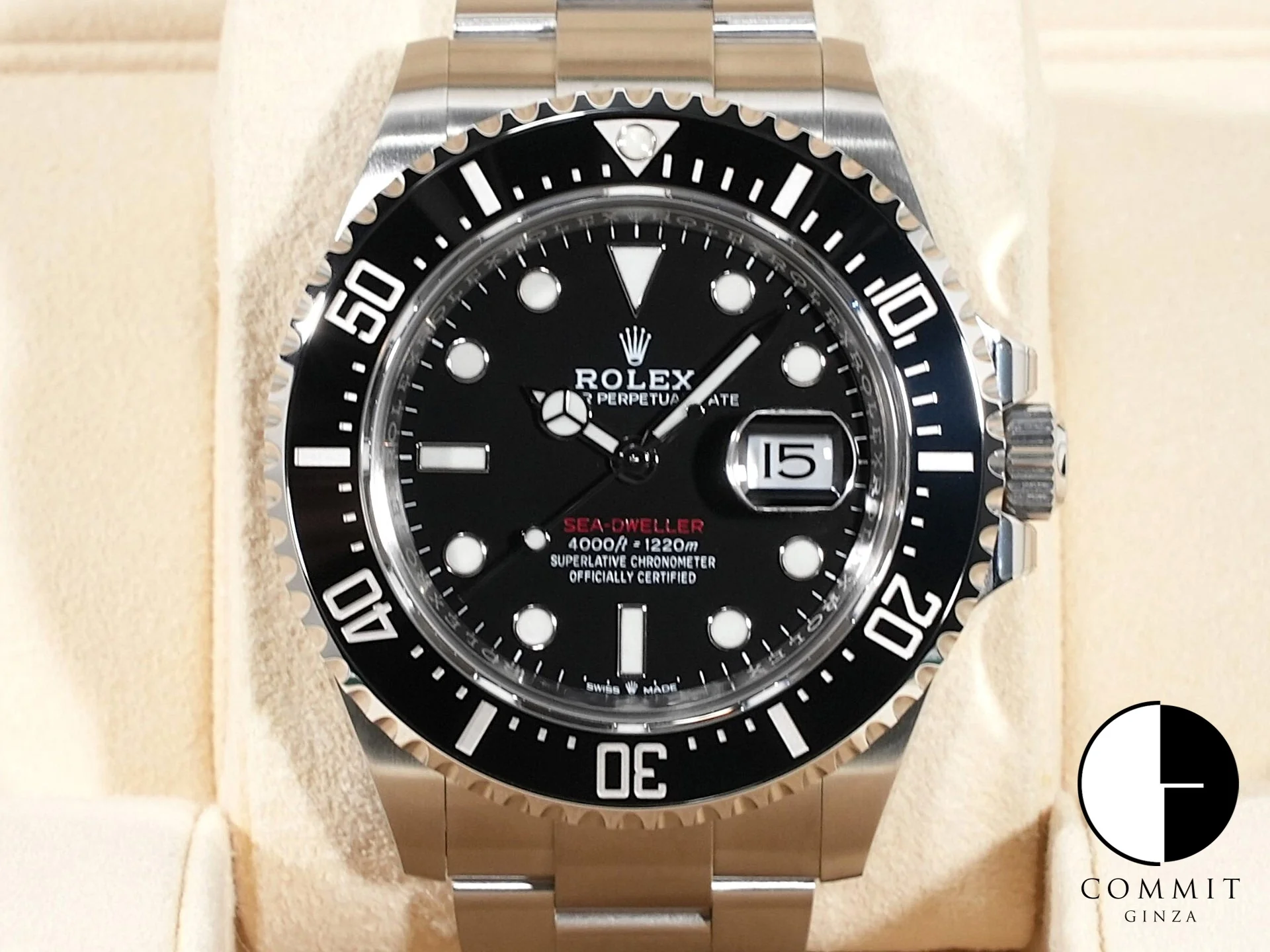 ロレックス シードゥエラー Ref.126600 ステンレススチール ブラック文字盤