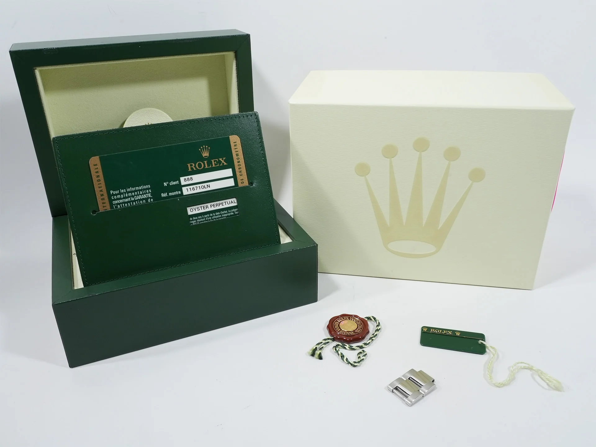 ロレックス GMTマスターII Ref.116710LN ステンレススチール ブラック文字盤 オイスターブレスレット - Image 10