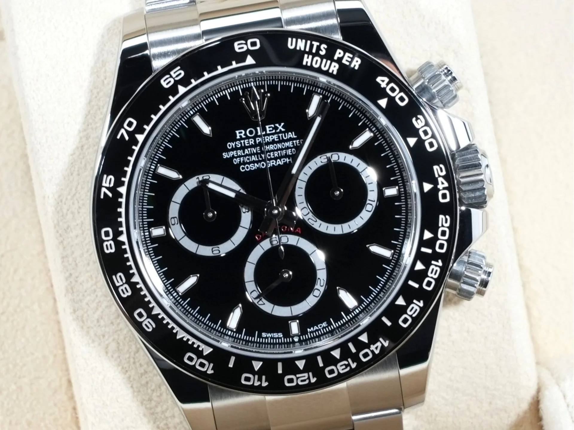 ロレックス デイトナ Ref.126500LN ステンレススチール ブラック文字盤 - Image 3