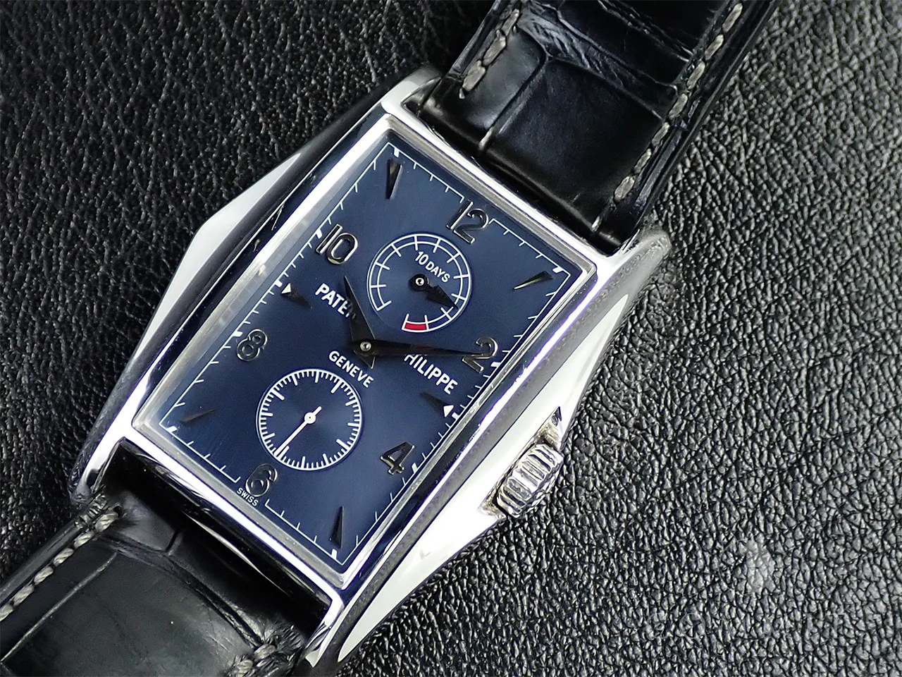 パテックフィリップ 10DAYS Ref.5100G-001 ホワイトゴールド ブルー文字盤 - Image 13