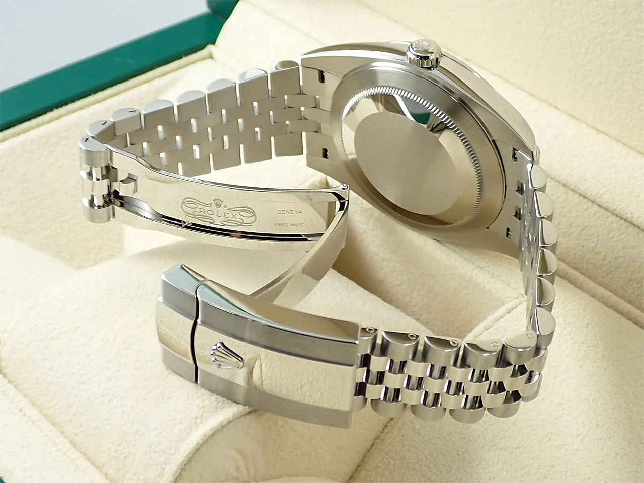 ロレックス デイトジャスト41 Ref.126334 ステンレススチール/ホワイトゴールド スレート文字盤 ジュビリーブレスレット 未使用 3HX82399 - Image 7