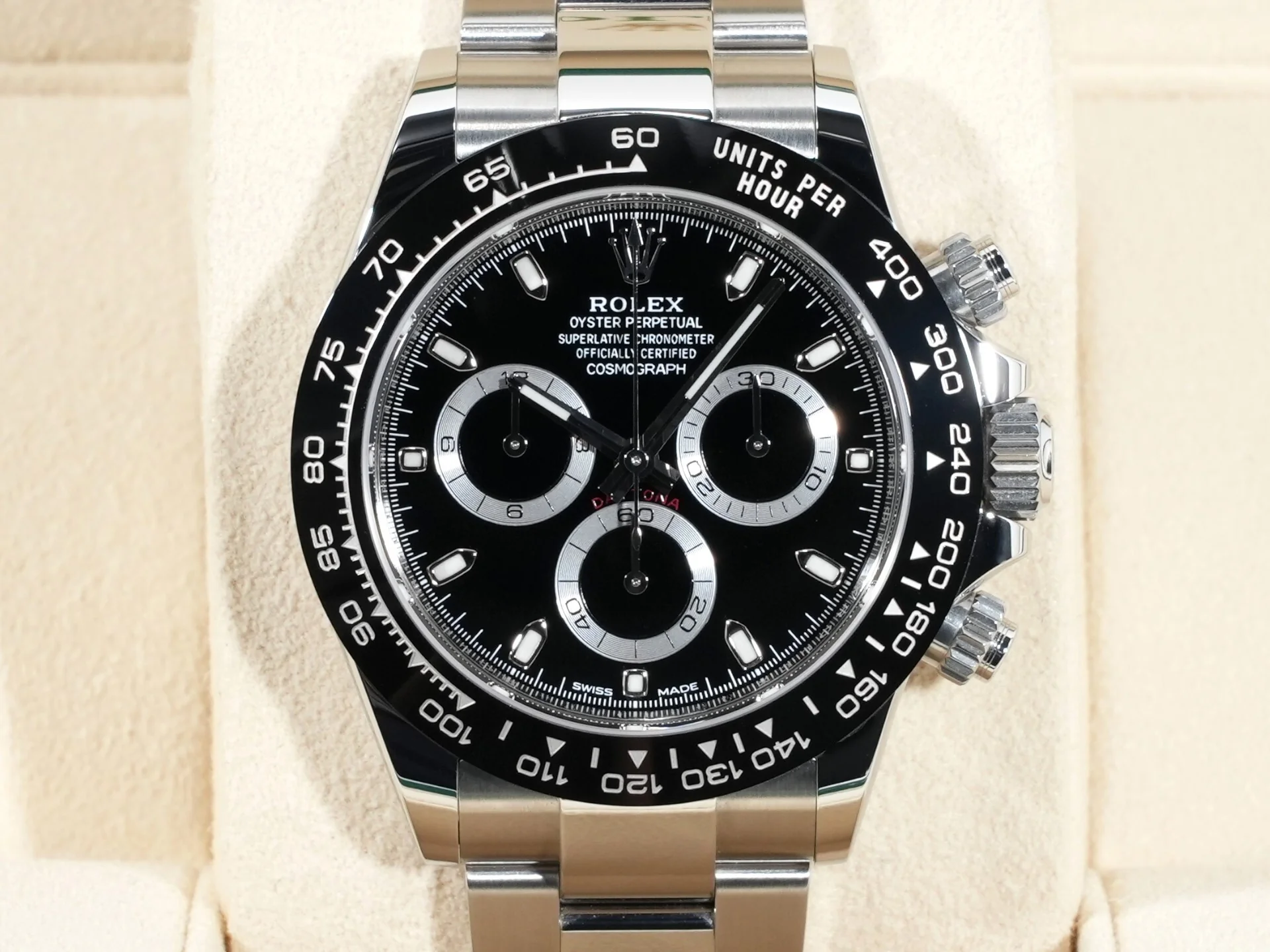 ロレックス デイトナ Ref.116500LN ステンレススチール ブラック文字盤 - Image 2