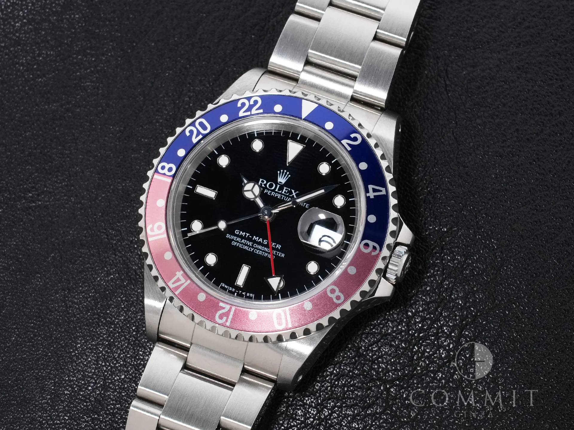 ロレックス GMTマスター Ref.16700 ステンレススチール ブラック文字盤 オイスターブレスレット - Image 11