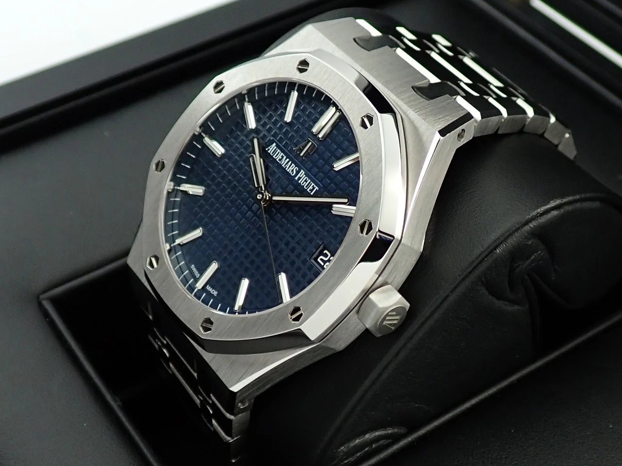 オーデマピゲ ロイヤルオーク Ref.15500ST.OO.1220ST.01 ステンレススチール ブルー文字盤 - Image 5