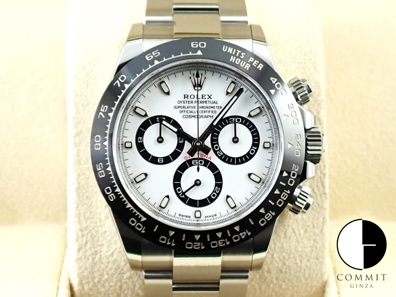 ロレックス デイトナ Ref.116500LN ステンレススチール ホワイト文字盤