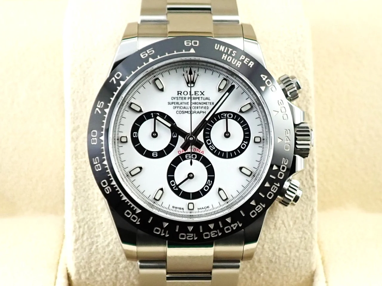 ロレックス デイトナ Ref.116500LN ステンレススチール ホワイト文字盤 - Image 2