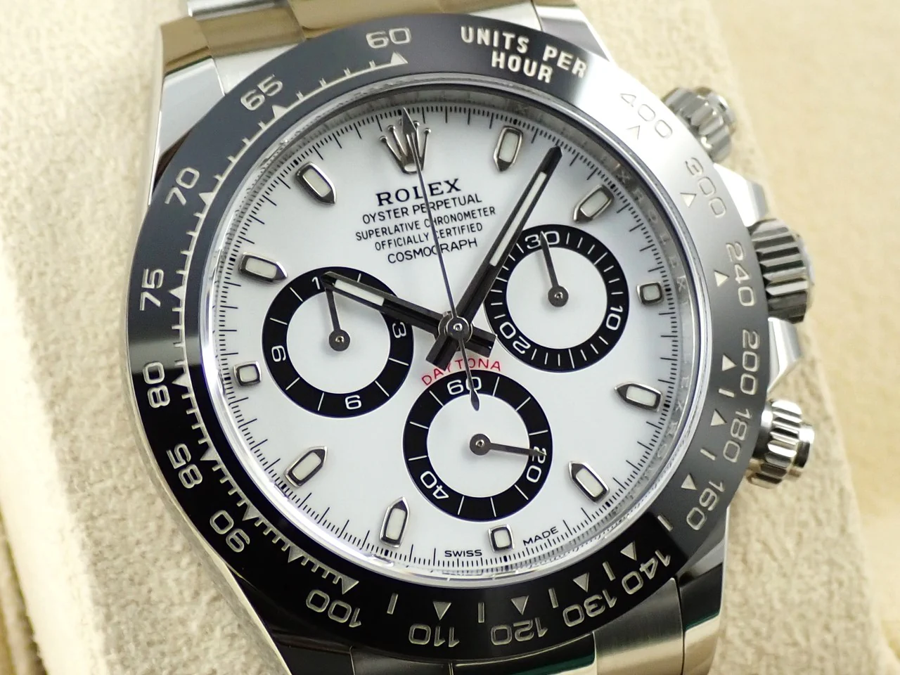 ロレックス デイトナ Ref.116500LN ステンレススチール ホワイト文字盤 - Image 3