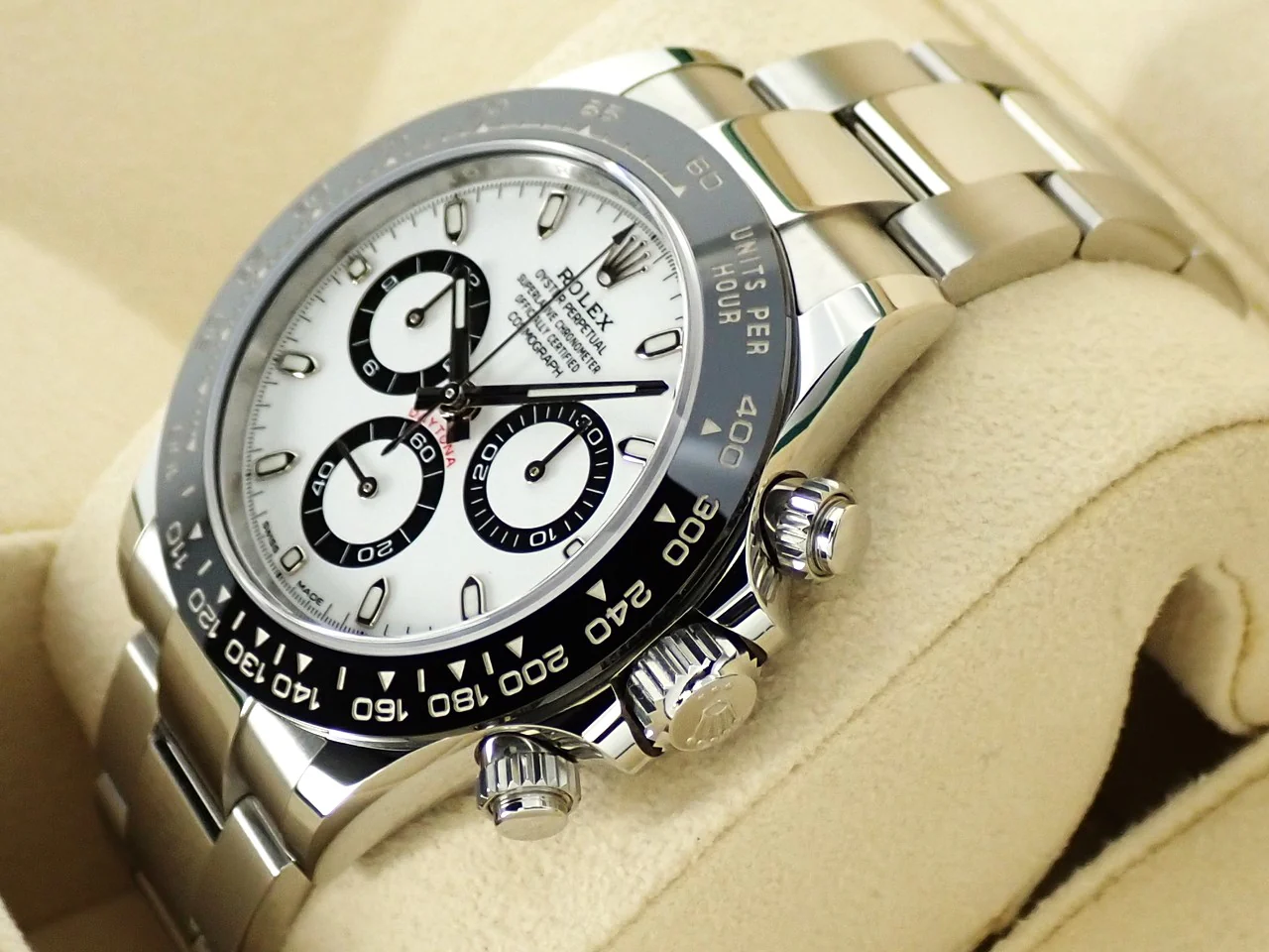 ロレックス デイトナ Ref.116500LN ステンレススチール ホワイト文字盤 - Image 4