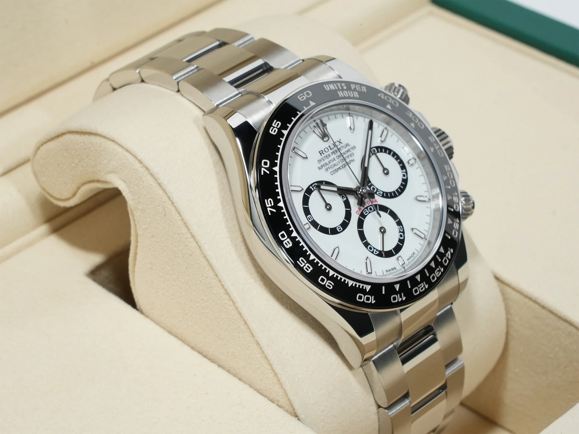 ロレックス デイトナ Ref.126500LN ステンレススチール ホワイト文字盤 未使用 3mvg6wxn - Image 5