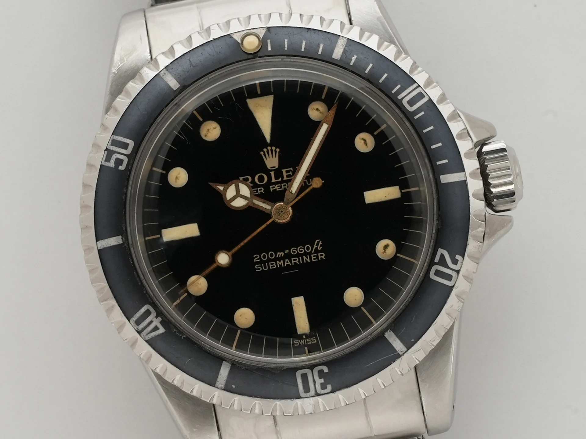 ロレックス サブマリーナー Ref.5513M ステンレススチール ブラック文字盤 中古 3nexrdcr - Image 3