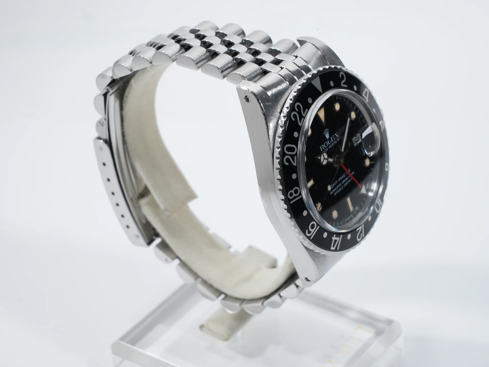 ロレックス GMTマスター Ref.16750 ステンレススチール ブラック文字盤 ジュビリーブレスレット 中古 3o2b43b3 - Image 5