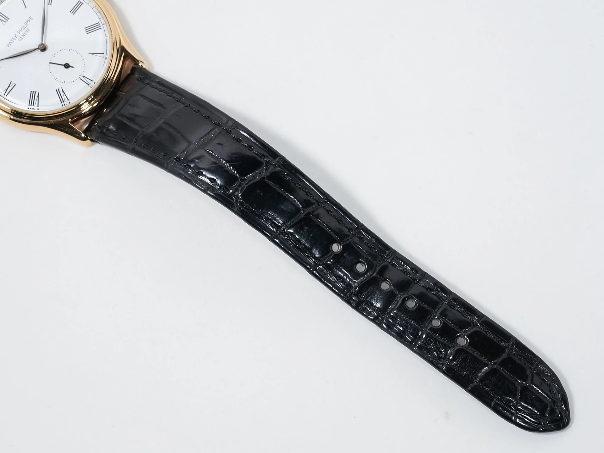 パテックフィリップ カラトラバ Ref.3923J イエローゴールド ホワイトローマン文字盤 中古 3oud8x3h - Image 10