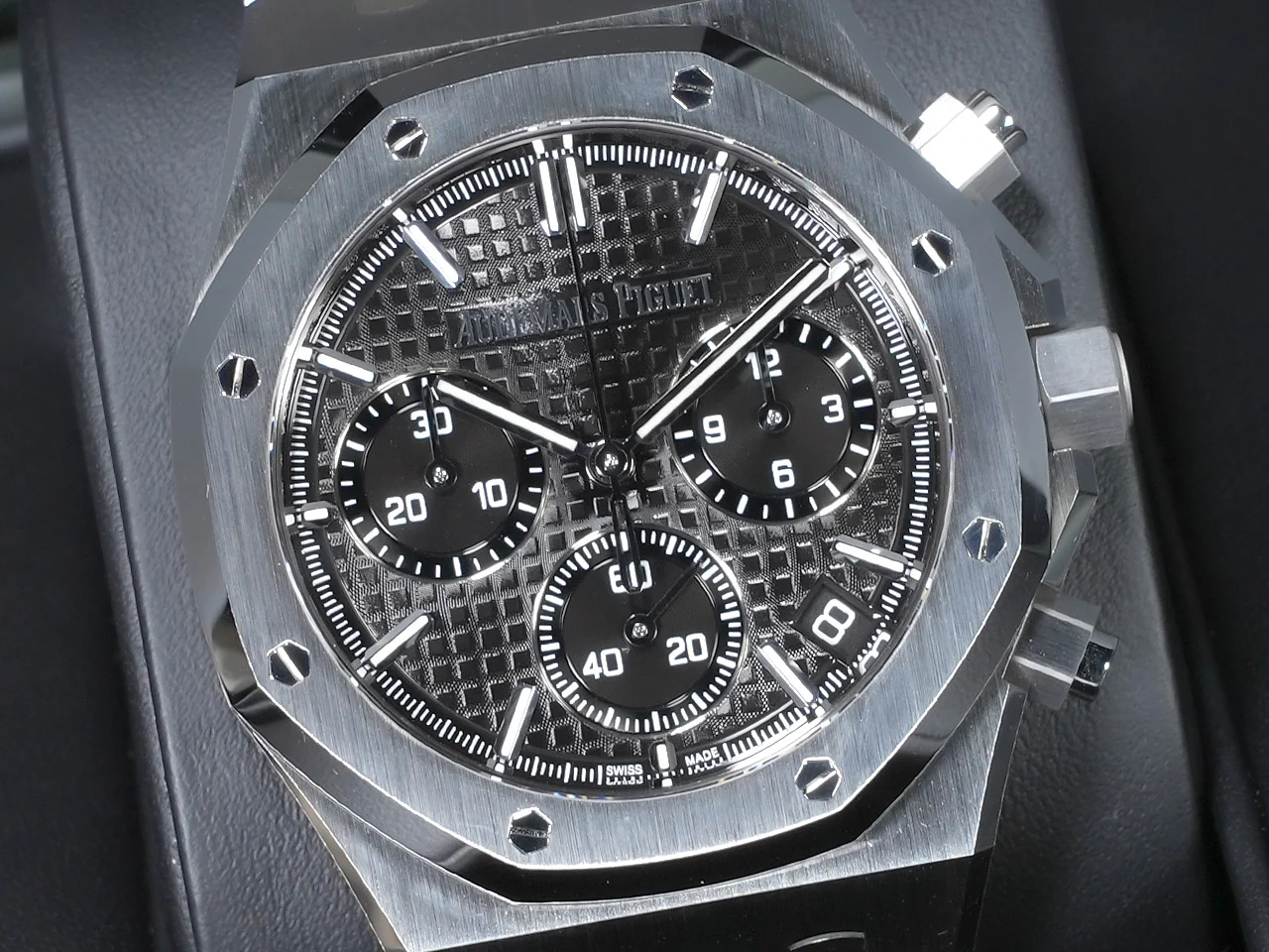 オーデマピゲ ロイヤルオーク クロノグラフ Ref.26240ST.OO.1320ST.06 ステンレススチール ブラック文字盤 - Image 3