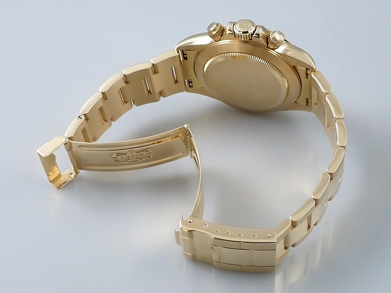 ロレックス デイトナ エルプリメロ Ref.16528G イエローゴールド ホワイトx8Pダイヤ文字盤 - Image 8