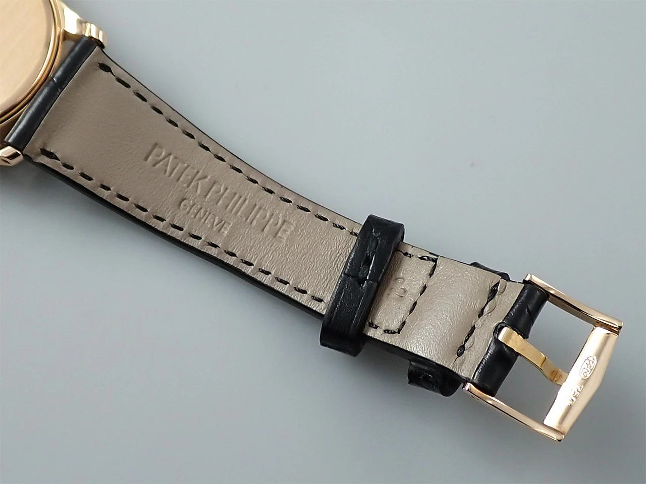 パテックフィリップ カラトラバ Ref.3796D ローズゴールド シルバー文字盤 - Image 10