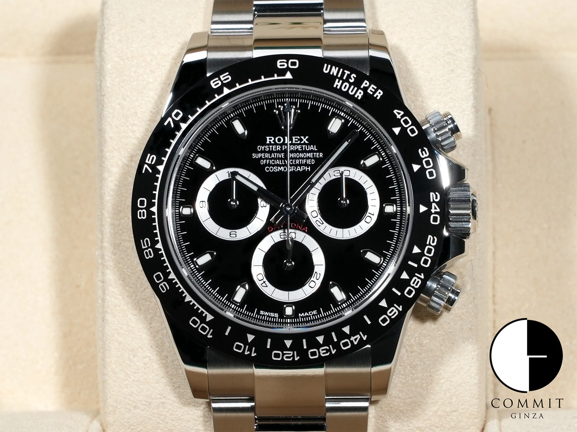 ロレックス デイトナ Ref.116500LN ステンレススチール ブラック文字盤