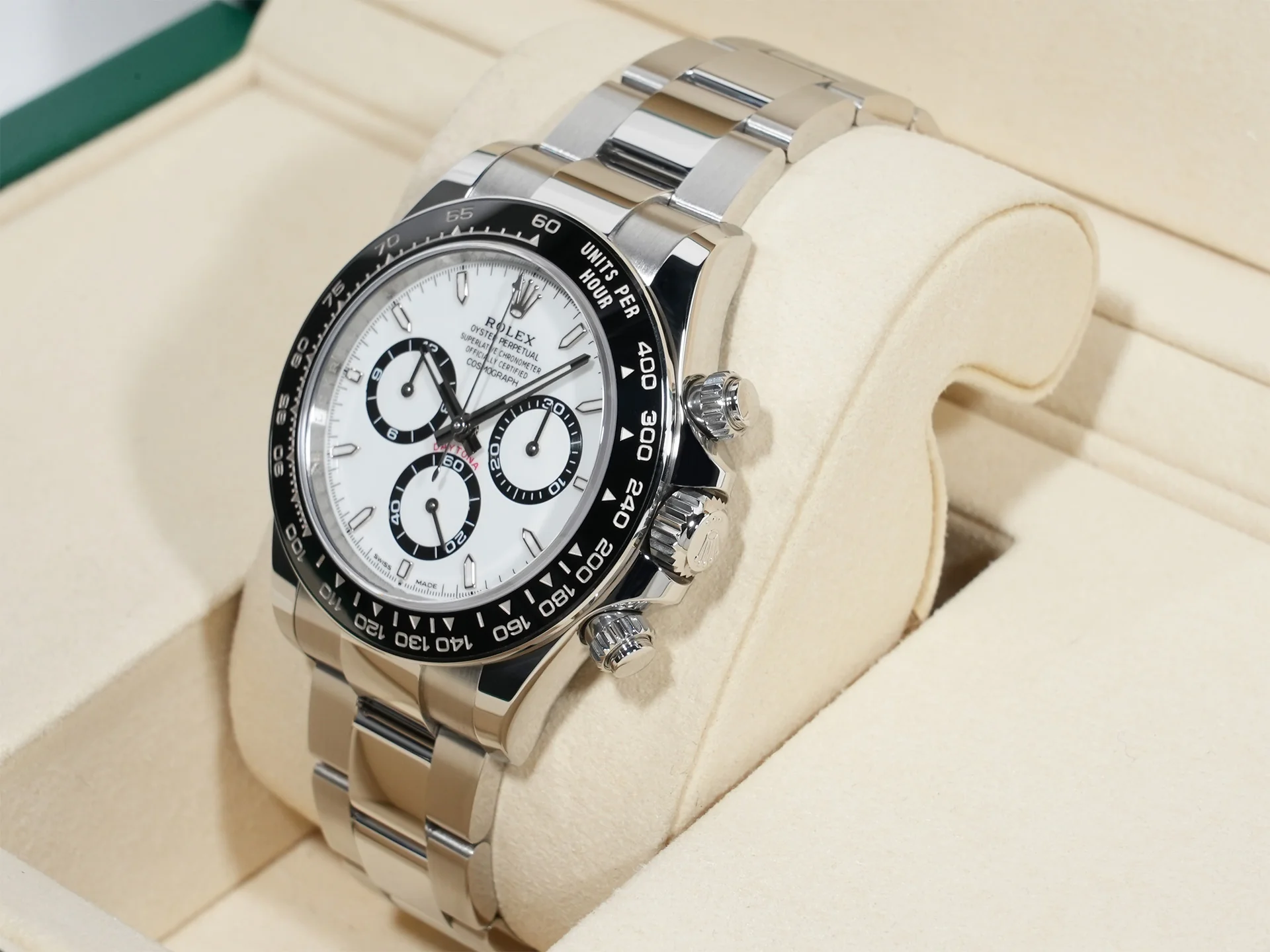 ロレックス デイトナ Ref.126500LN ステンレススチール ホワイト文字盤 - Image 4