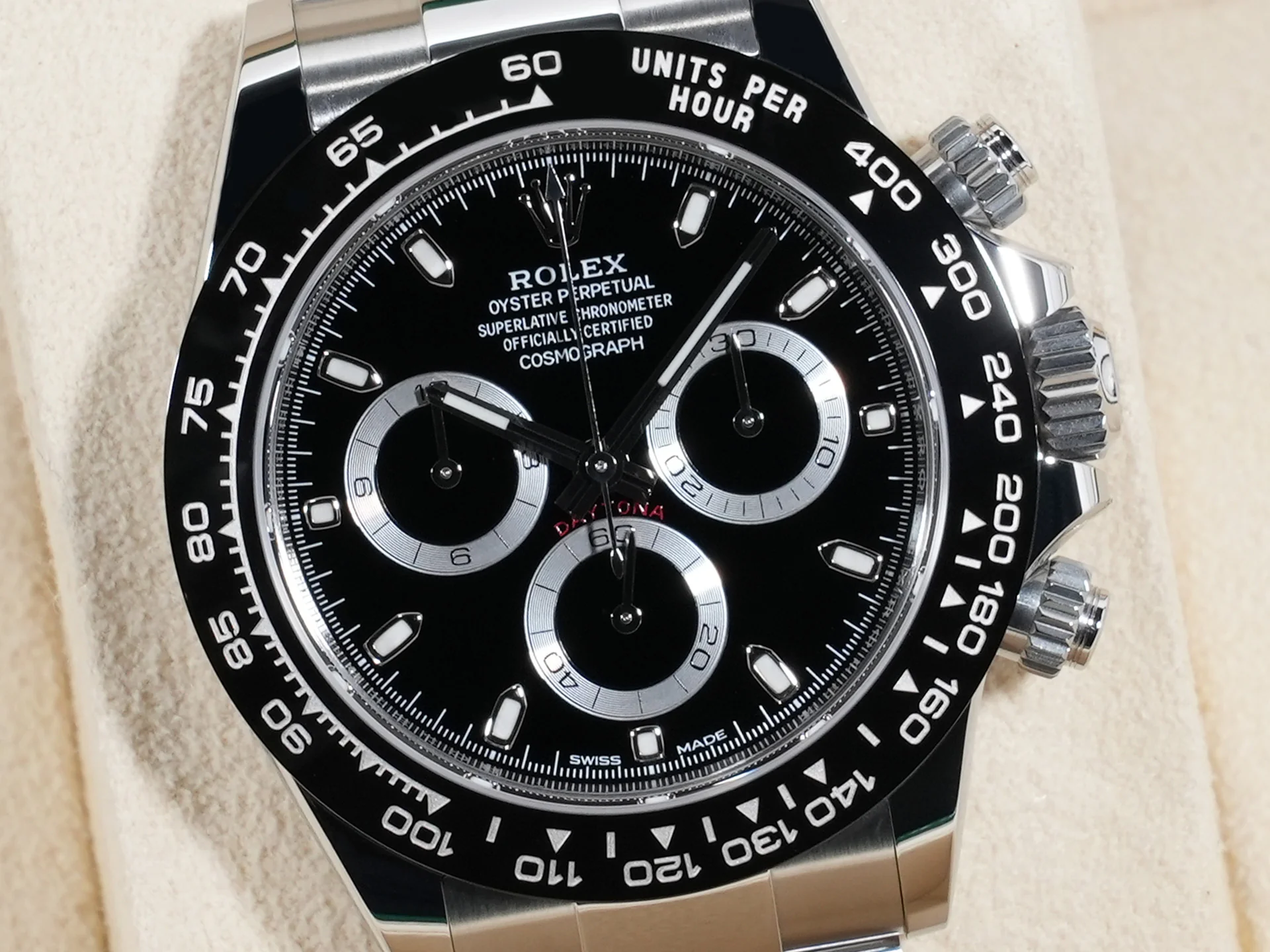 ロレックス デイトナ Ref.116500LN ステンレススチール ブラック文字盤 - Image 3