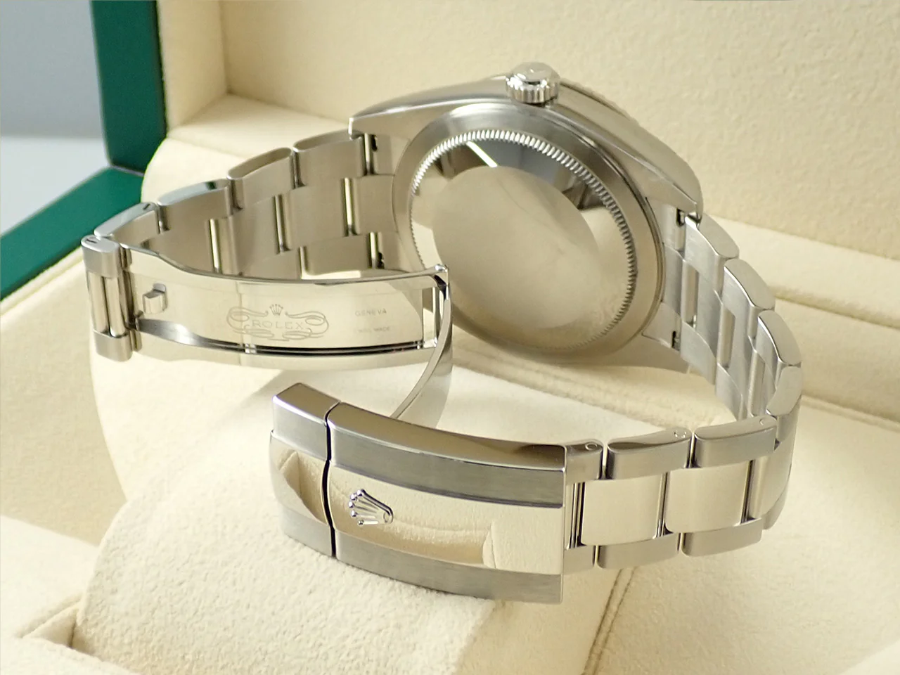 ロレックス スカイドゥエラー Ref.326934 ステンレススチール/ホワイトゴールド ブルー文字盤 オイスターブレスレット - Image 8