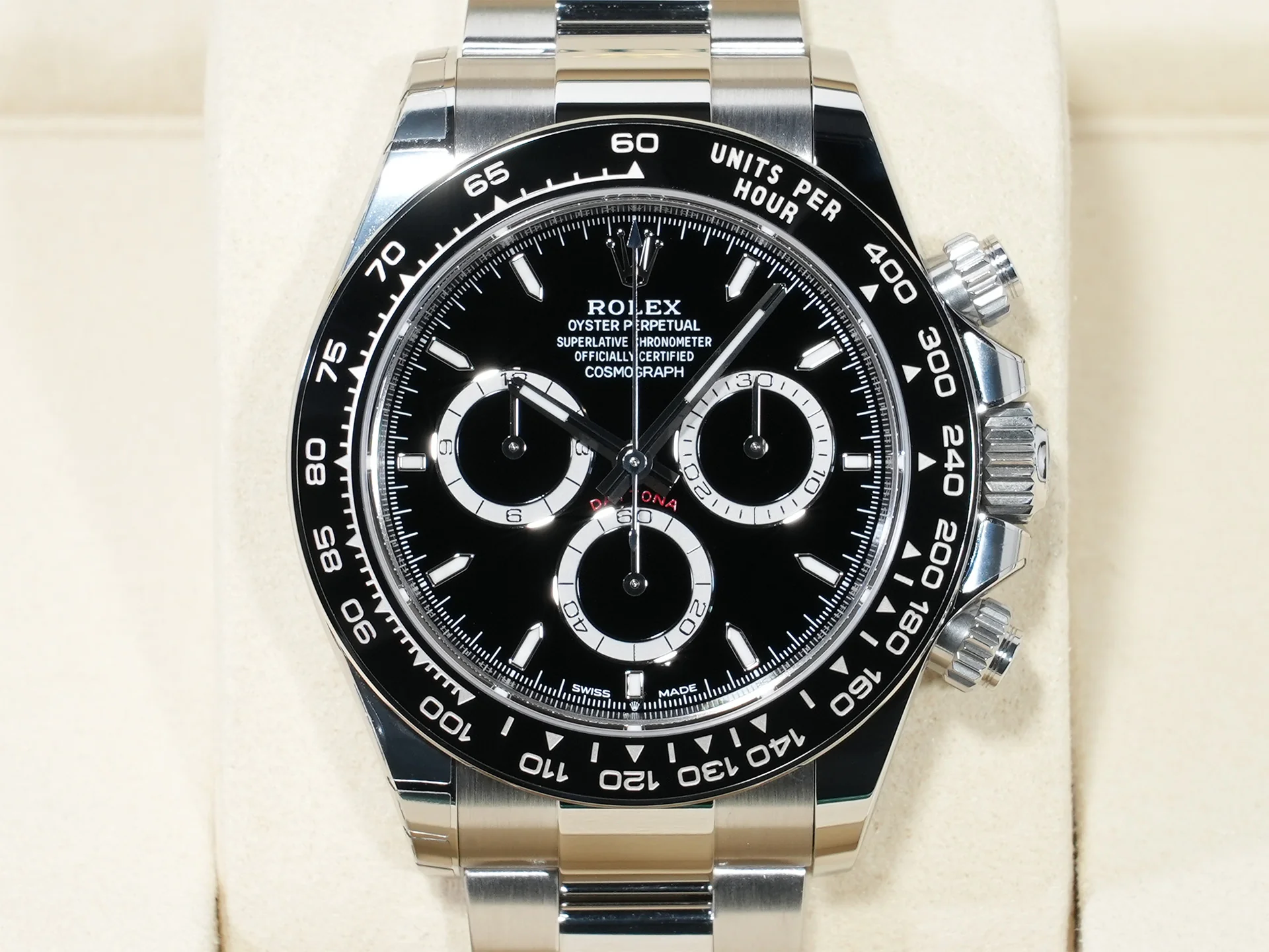 ロレックス デイトナ Ref.126500LN ステンレススチール ブラック文字盤 未使用 3wmdvk3w - Image 2
