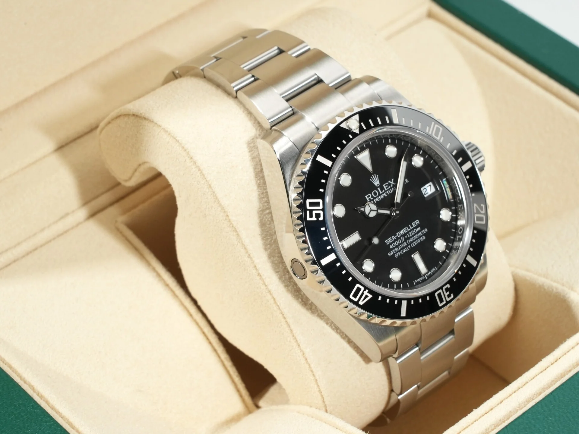 ロレックス シードゥエラー 4000 Ref.116600 ステンレススチール ブラック文字盤 - Image 5