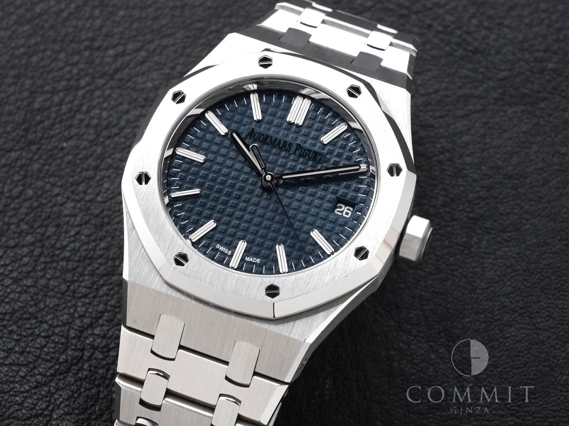 オーデマピゲ ロイヤルオーク 50周年記念 Ref.15550ST.OO.1356ST.02 ステンレススチール ブルー文字盤 - Image 11