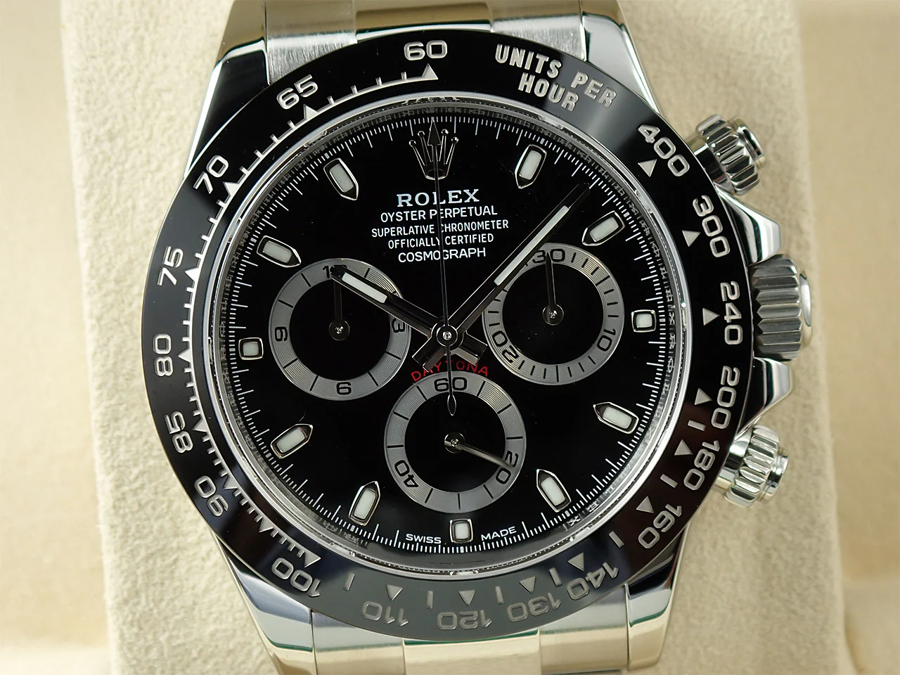 ロレックス デイトナ Ref.116500LN ステンレススチール ブラック文字盤 - Image 3