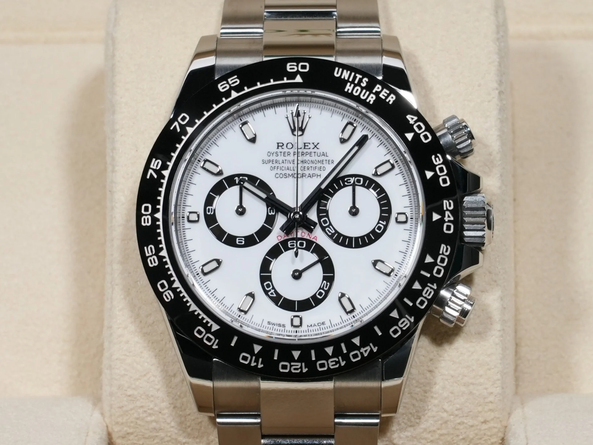 ロレックス デイトナ Ref.116500LN ステンレススチール ホワイト文字盤 - Image 2