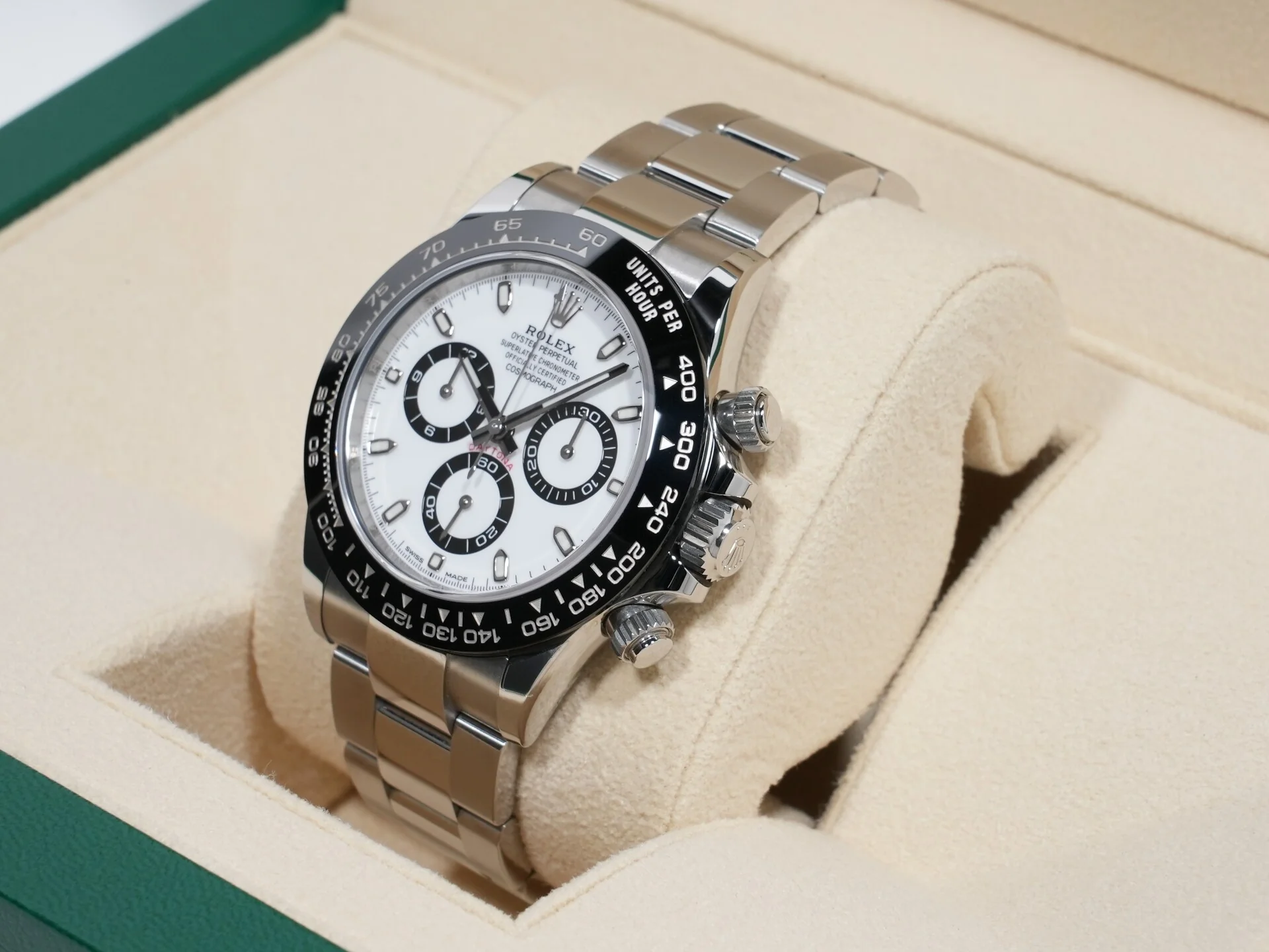 ロレックス デイトナ Ref.116500LN ステンレススチール ホワイト文字盤 - Image 4