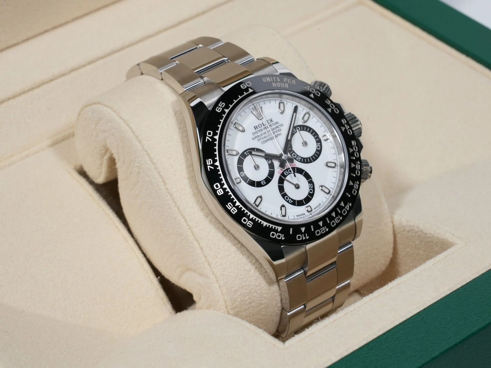 ロレックス デイトナ Ref.116500LN ステンレススチール ホワイト文字盤 - Image 5