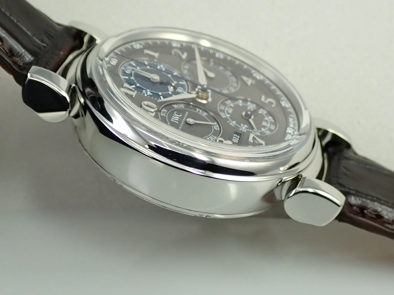 IWC ダヴィンチ パーペチュアル カレンダー クロノグラフ Ref.IW392103 グレー文字盤 美品 442A176T - Image 5