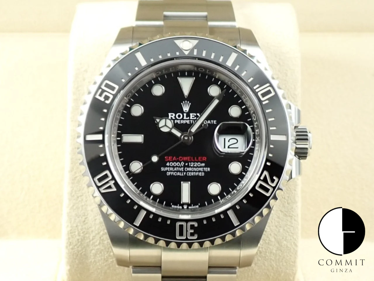 ロレックス シードゥエラー Ref.126600 ステンレススチール ブラック文字盤