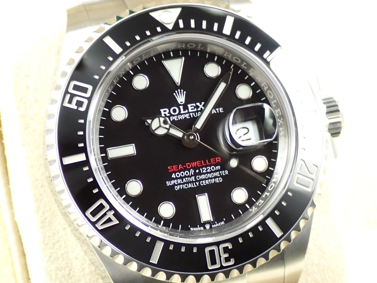 ロレックス シードゥエラー Ref.126600 ステンレススチール ブラック文字盤 - Image 3