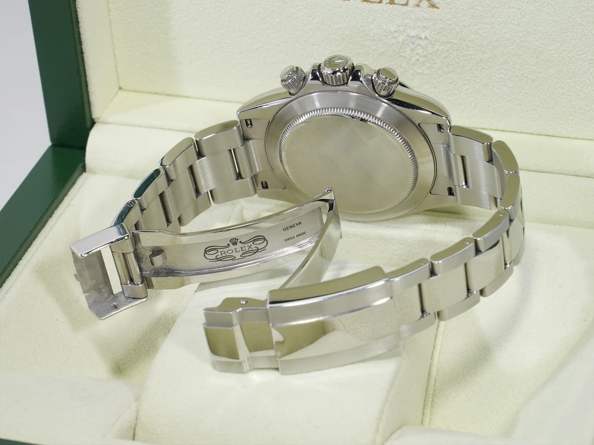 ロレックス デイトナ Ref.116520 ステンレススチール ブラック文字盤 中古 44r6x2ym - Image 9