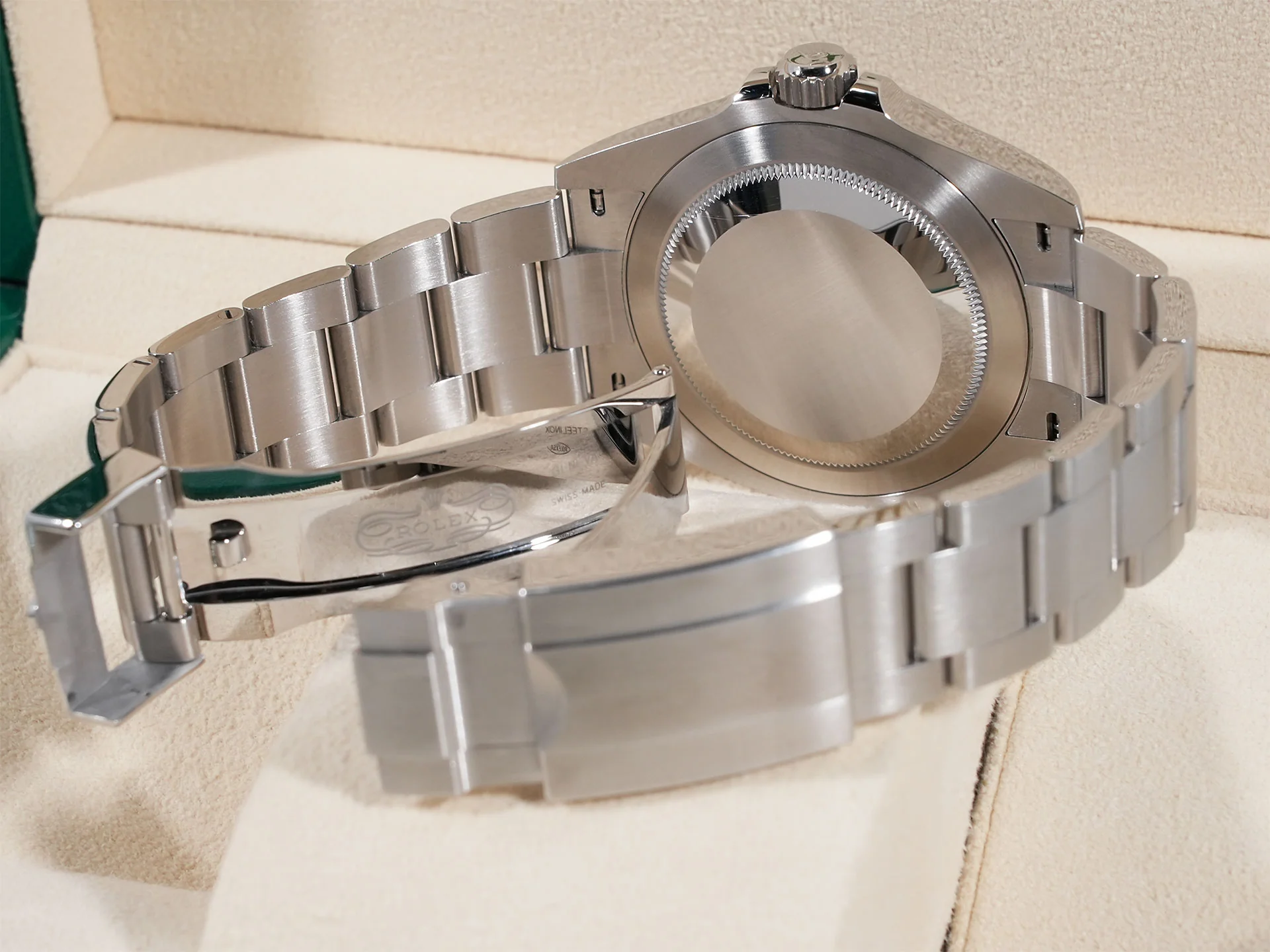 ロレックス エアキング Ref.126900 ステンレススチール ブラック文字盤 - Image 8