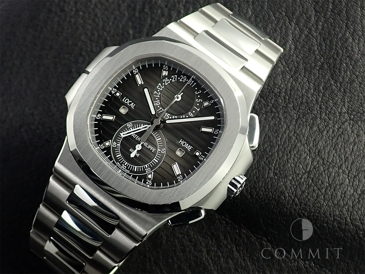 パテックフィリップ ノーチラス トラベルタイム クロノグラフ Ref.5990/1A-001 ステンレススチール ブラックグラデーション文字盤 - Image 11