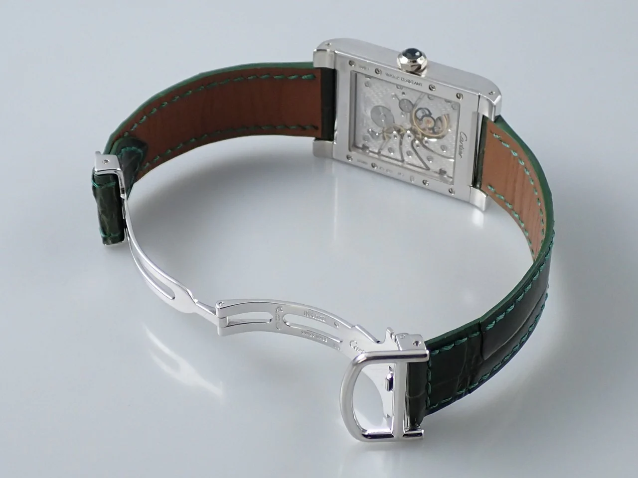 カルティエ タンク アビス CPCP Ref.2609F シルバー文字盤 中古 482C135P - Image 6