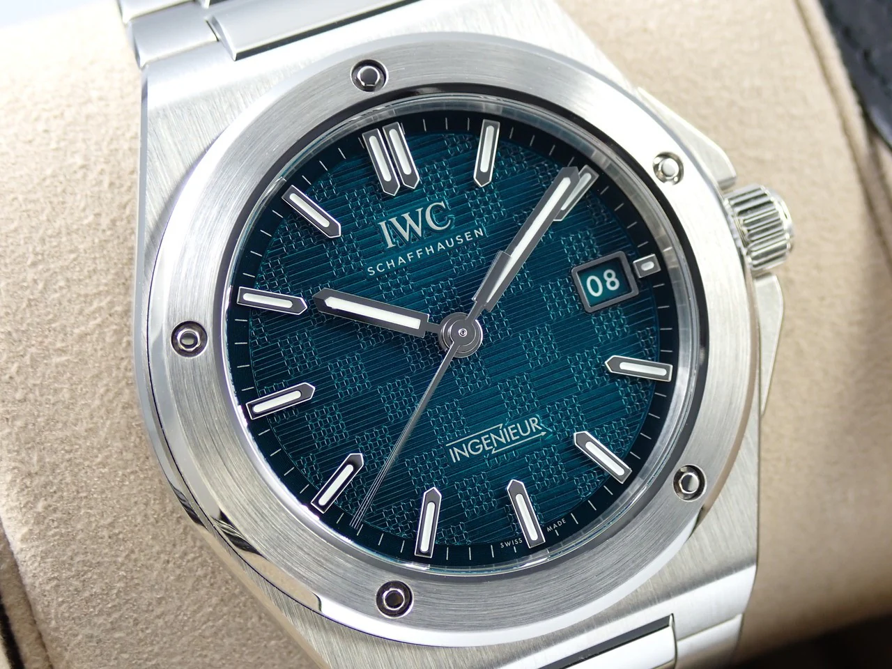 IWC インヂュニア オートマティック 40 Ref.IW328903 グリーン文字盤 未使用 483K2586 - Image 3