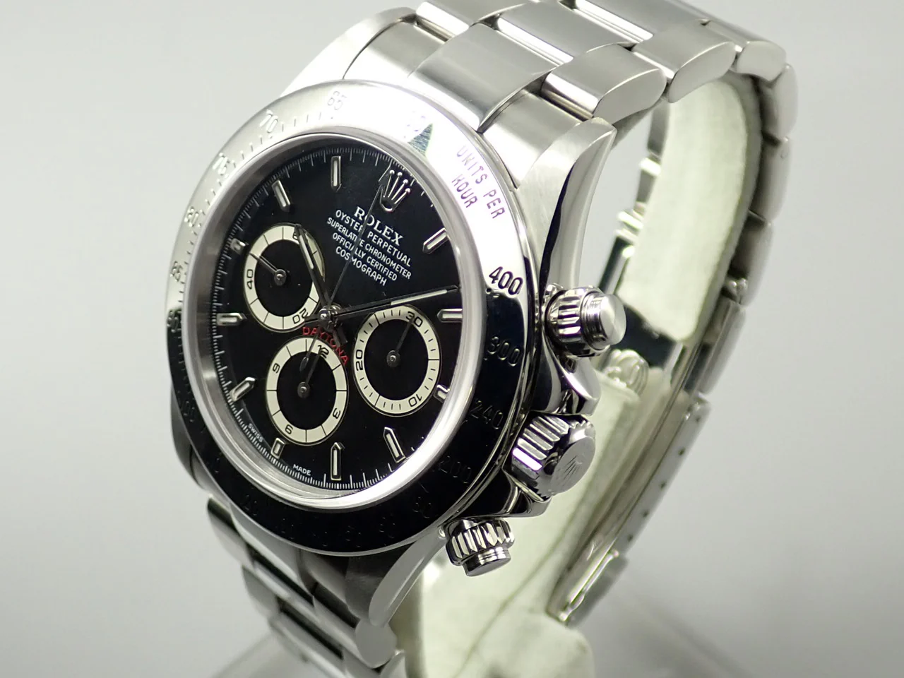 ロレックス デイトナ エルプリメロ Ref.16520 ステンレススチール ブラック文字盤 - Image 4