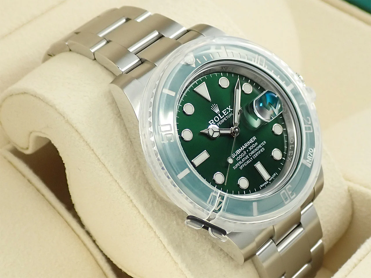 ロレックス サブマリーナー デイト Ref.116610LV ステンレススチール グリーン文字盤 - Image 5