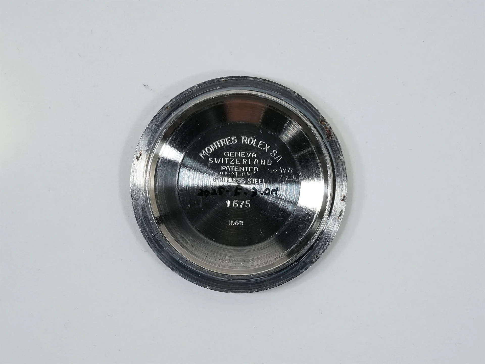 ロレックス GMTマスター Ref.1675M ステンレススチール ブラック文字盤 オイスターブレスレット 中古 4g3spmt2 - Image 14