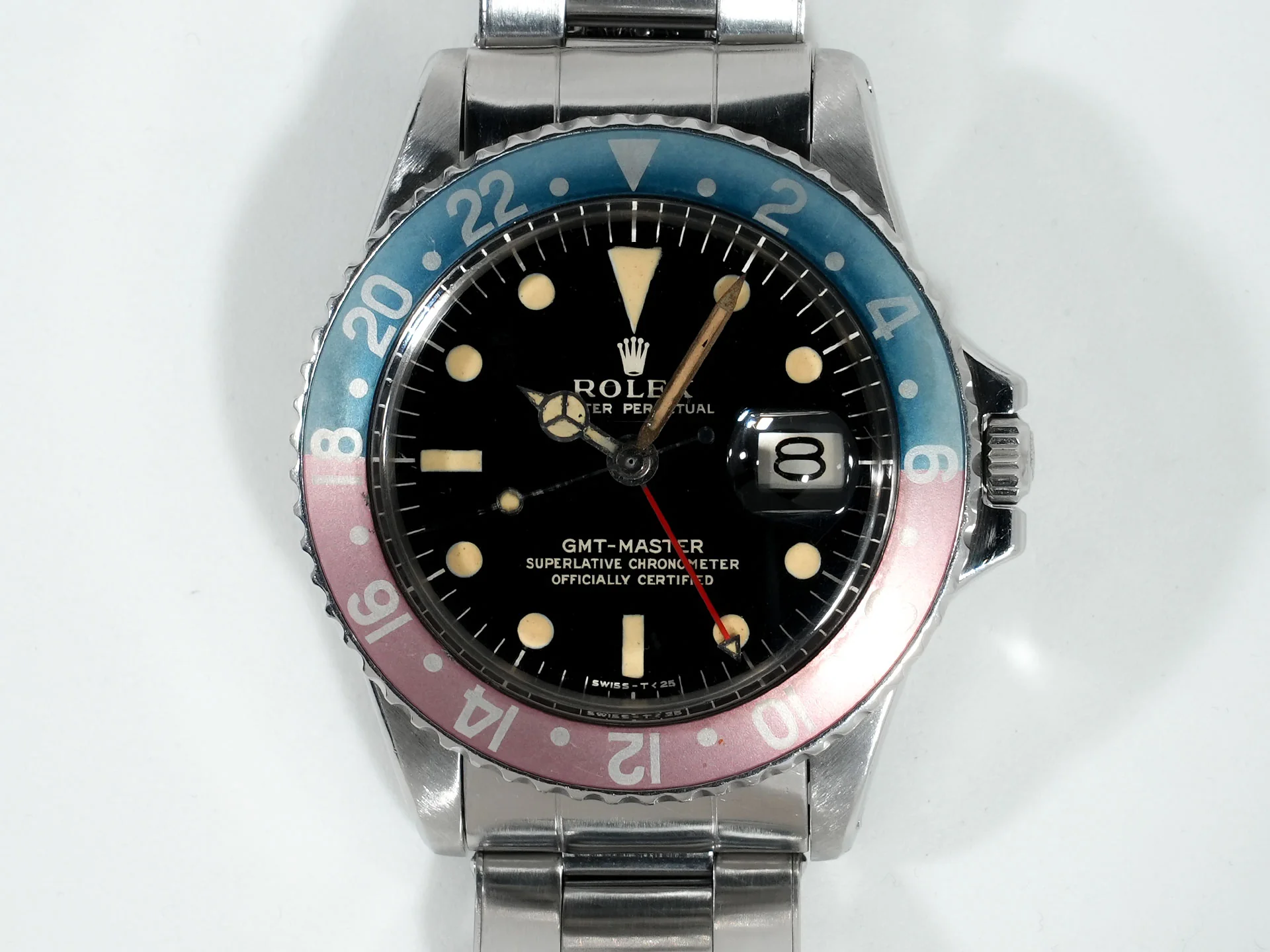 ロレックス GMTマスター Ref.1675M ステンレススチール ブラック文字盤 オイスターブレスレット 中古 4g3spmt2 - Image 2