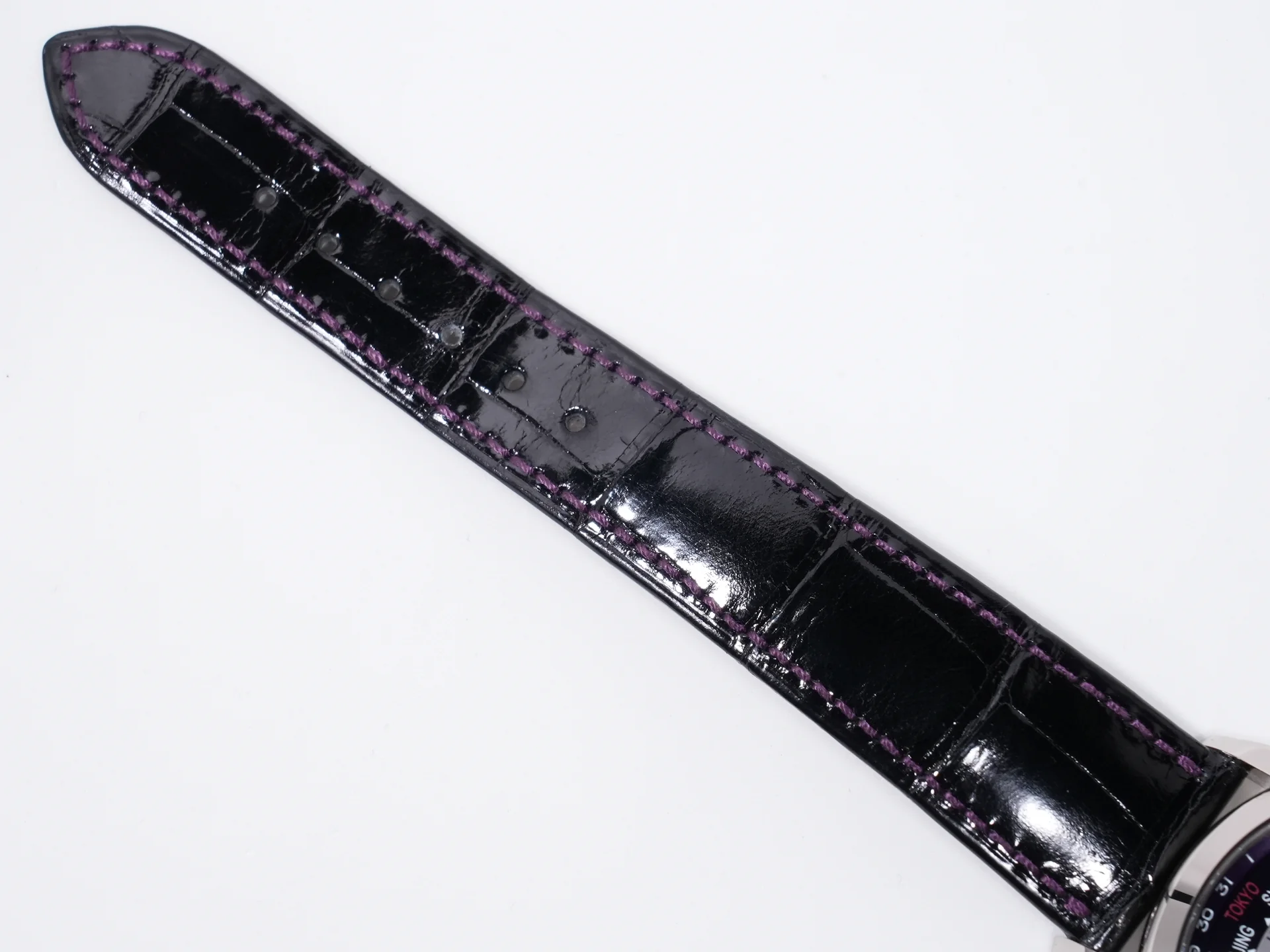 パテックフィリップ コンプリケーション ワールドタイム デイト Ref.5330G-010 ホワイトゴールド パープル文字盤 極美品 4h68crem - Image 9